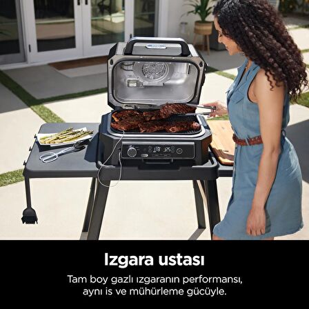 Ninja Woodfire Pro XL Elektrikli BBQ Izgara