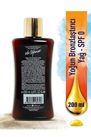 Eda Taşpınar Yoğun Bronzlaştırıcı Yağ -  200 ML