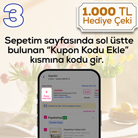 Paşabahçe Hediye Çeki 1000 TL