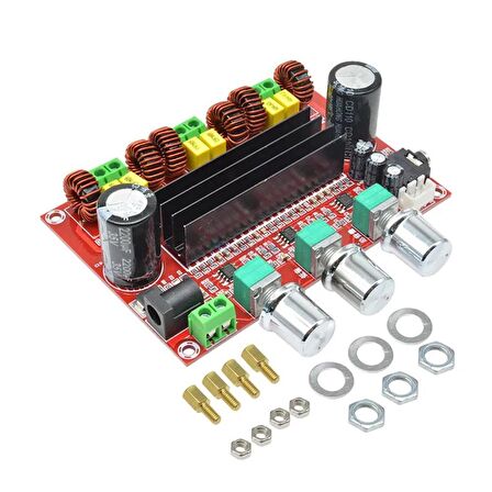 TPA3116 12V-24V 2*50W + Subwoofer 3 Kanallı Dijital Amplifikatör Modülü