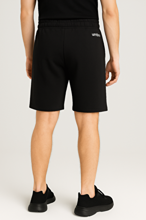 Umbro Bold - Erkek Siyah Pamuklu Şort - TE0105