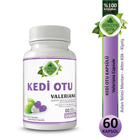 Kedi Otu Kapsül (Valeriana Capsule)