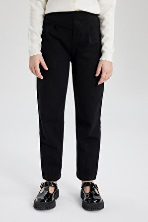 DeFacto Kız Çocuk Straight Fit Pantolon C4593A824SPBK81