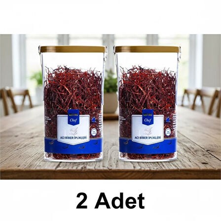 Metro Chef 2 Adet Acı Biber İplikleri 20gr Toplam 40gr
