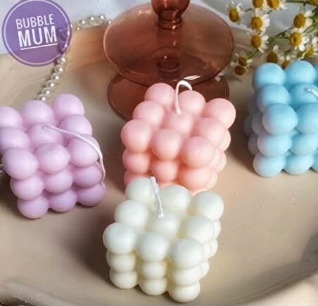 Bubble Kokulu Mum 4 lü set