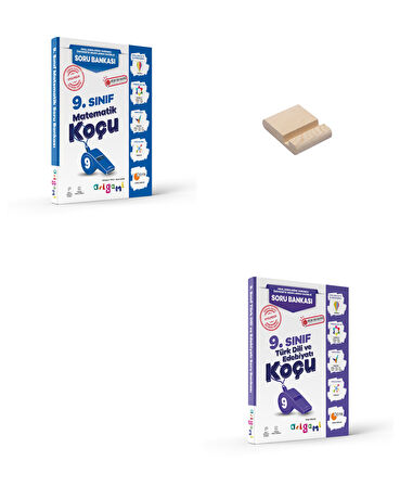 ORİGAMİ 9. Sınıf Matematik ve Edebiyat Soru Bankası + Telefon Standı