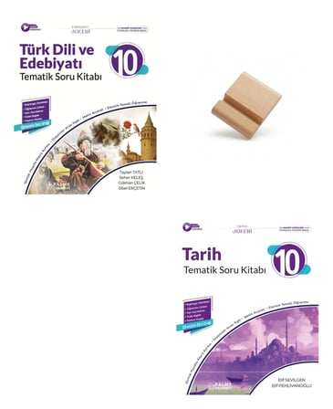 Palme 10. Sınıf 2027 Maarif Edebiyat ve Tarih Tematik Soru Bankası + Telefon Standı