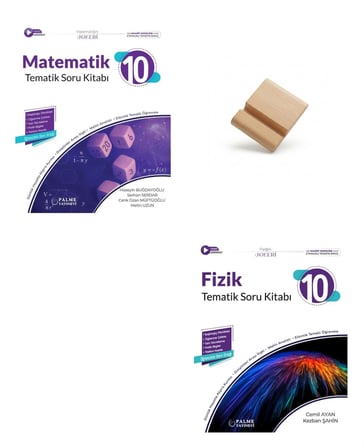 Palme 10. Sınıf 2027 Matematik ve Fizik Tematik Maarif Soru Bankası + Telefon Standı