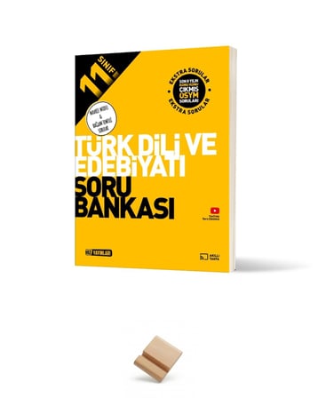Hız 11. Sınıf Maarif Türk Dili Edebiyatı Soru Bankası + Telefon standı
