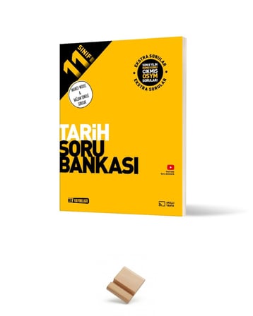 Hız 11. Sınıf Maarif Tarih Soru Bankası + Telefon standı
