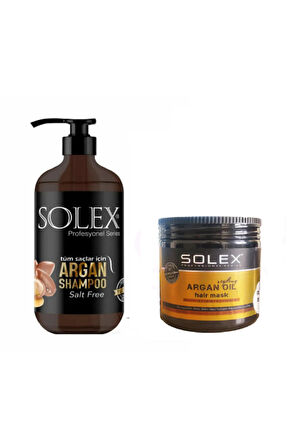 Tuzsuz Professıonal Serıes Argan Yağı Özlü Şampuan 1.000 ml+ Argan Yağlı Saç Maskesi 500 ML