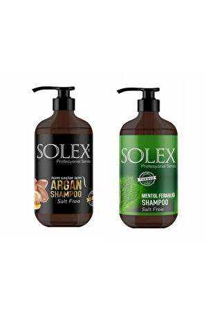Tuzsuz Professıonal Serıes Mentol Keratin+ Argan Yağı Özlü Şampuan 1.000 ml+1000 ML