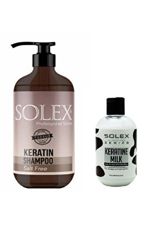 Tuzsuz Professıonal Serıes Keratin Şampuan 1.000 ml+ Saç Besleyici Keratin Sütü 250ML