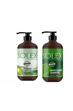 Tuzsuz Professıonal Serıes Mentol Keratin+ Tuzsuz Zeytin Yağlı Şampuan 1.000 ml+1000 ML