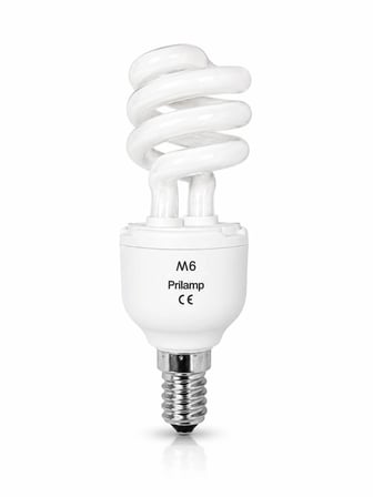 10 Adet | 9 Watt | Tasarruflu Ampül | Beyaz Işık | E14 Duy'lu