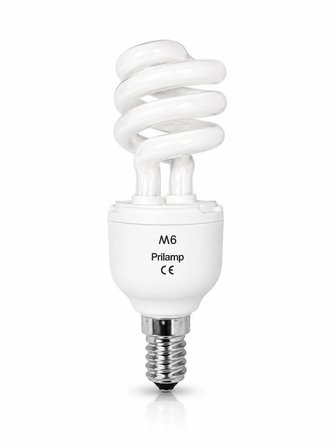9 Watt | Tasarruflu Ampül | Beyaz Işık | E14 Duy'lu
