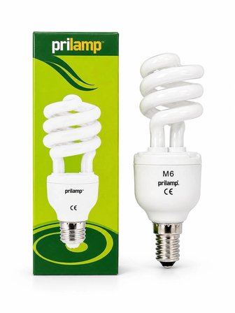 9 Watt | Tasarruflu Ampül | Beyaz Işık | E14 Duy'lu