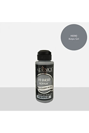 Cadence Hybrıd Akr. Multısurfaces H-090 Koyu Gri 120ml