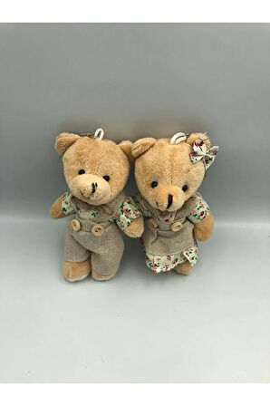 13 cm Peluş Oyuncak Ayıcık Kız - Erkek Çocuk ve Yetişkinlere Uygun Hediye