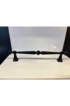 Napoli Metal Kulp 96mm Mat Siyah Dolap Kapak Modern Tv Ünite Çekmece Mobilya Komidin