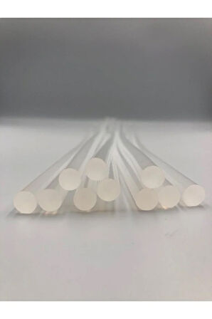 20 Adet İnce Mum Silikon 30 cm 7mm