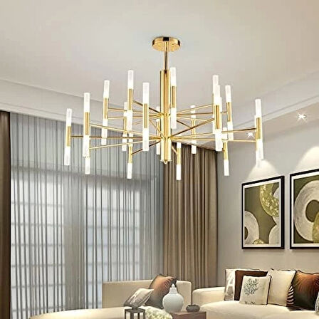 Ledli Plafonyer Salon Avize