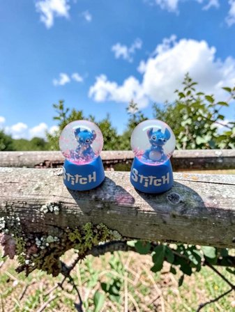 7cm-4cm –ikili Işıklı Stitch Kar küre