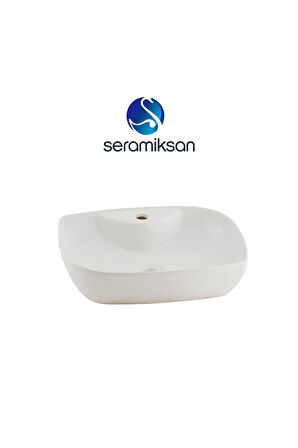 Dies Oval Beyaz Delikli Lavabo 50 Cm A002161h