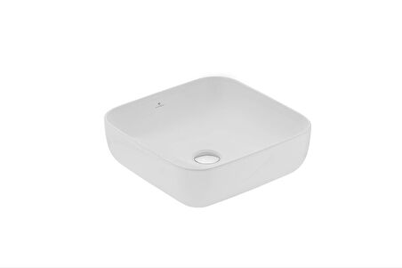 Form Tezgah Üstü Kare Lavabo 42 Cm