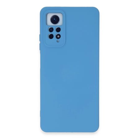 Xiaomi Redmi Note 12 Pro 4g Kılıf Nano İçi Kadife Silikon - Mavi