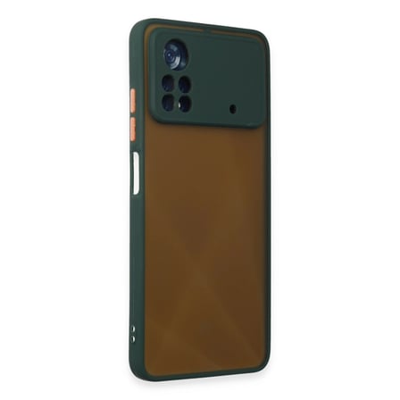 Xiaomi Poco X4 Pro 5g Kılıf Montreal Silikon Kapak - Yeşil
