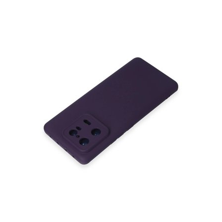 Xiaomi Mi 13 Pro Kılıf Nano İçi Kadife Silikon - Mor