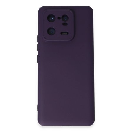 Xiaomi Mi 13 Pro Kılıf Nano İçi Kadife Silikon - Mor