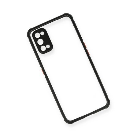 Realme 7 Pro Kılıf Miami Şeffaf Silikon - Siyah
