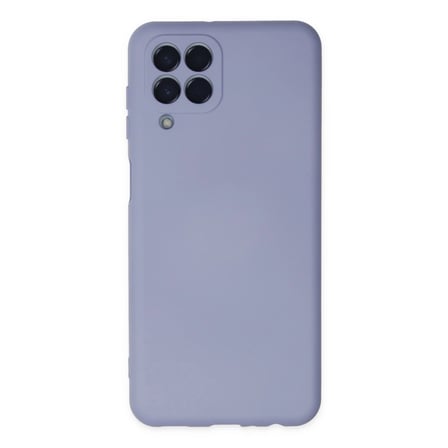 Samsung Galaxy M33 Kılıf Nano İçi Kadife Silikon - Lila