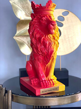 Aslan Kral Biblo Kişye Özel, İsim Veya Marka Yazılır