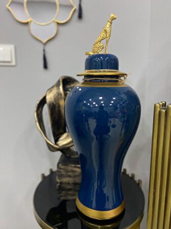 Şah Küp çitalı (seramik) gece mavisi