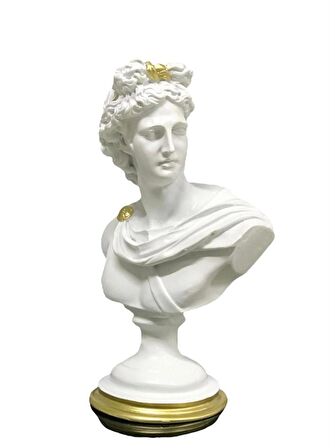 Apollo Büst Büyük Boy Heykel
