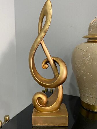 Dekoratif Sol Aanahtarı Biblo 