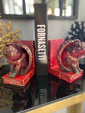 Kitap Tutucu Melek biblo Tasarımlı