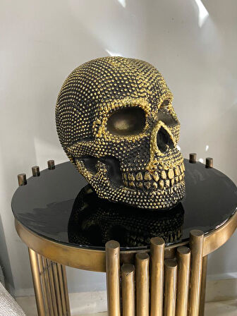 Büyük Kurukafa, İskelet Dekoratif Aksesuar Biblo Heykel 