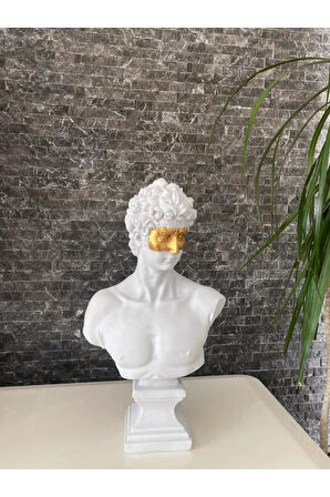 Dekoratif Davut Büst Heykel 