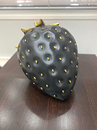 Dekotatif Şık Çilek Biblo 