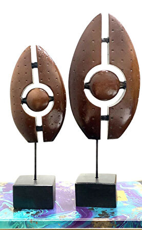 2 Li Göz Biblo Heykel Özel Tasarım Obje