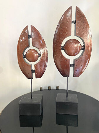 2 Li Göz Biblo Heykel Özel Tasarım Obje