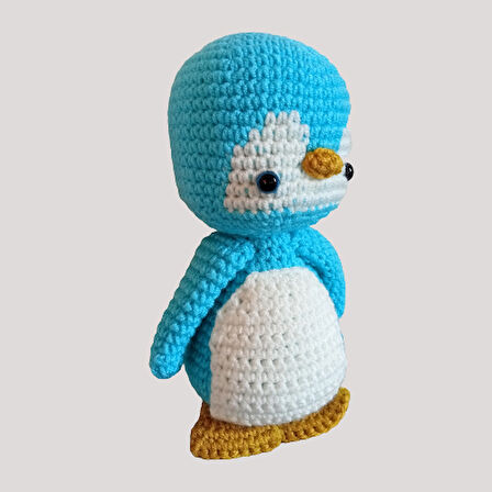 MAVİ PENGUEN AMİGURUMİ OYUNCAK