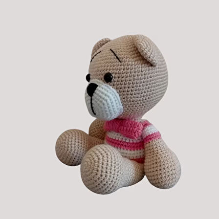 PEMBE AYICIK AMİGURUMİ OYUNCAK