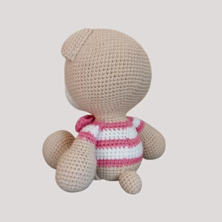 PEMBE AYICIK AMİGURUMİ OYUNCAK