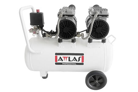 ATTLAS Sc 1550-2 J Sessiz Monofaze Kompresör 50 Lt 1,5 Hp Çift Motor - A0302038