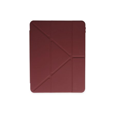 İpad 2022 10.9 (10.nesil) Kılıf Kalemlikli Mars Tablet Kılıfı - Mürdüm